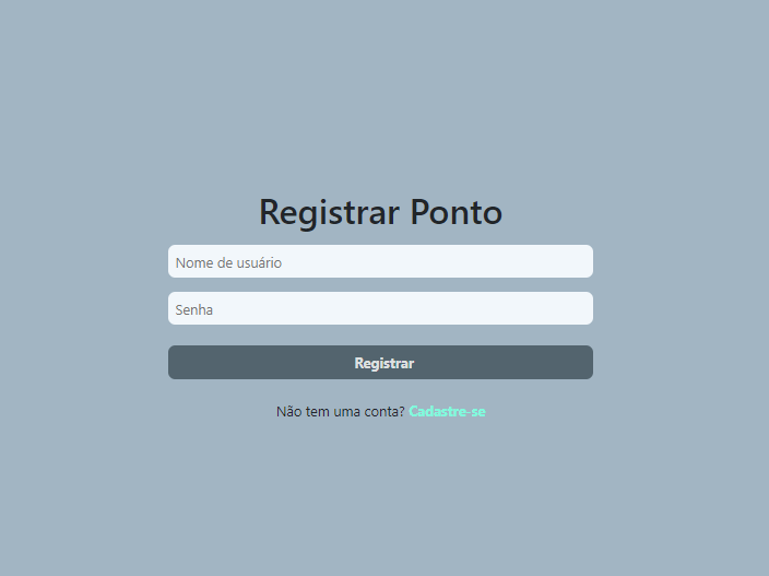 Registro-ponto